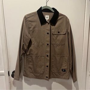 Vans Men’s Shirt Button-Up Jacket Shacket Size SMALL